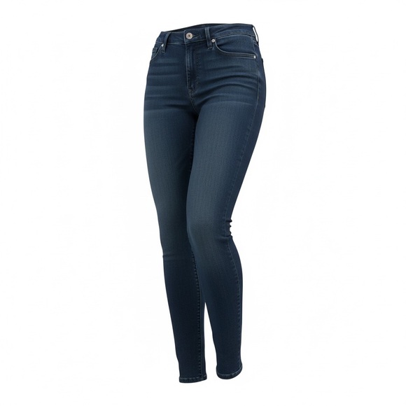 Levi's 710 Blue Skinny Jeans - Picture 3 of 9
